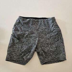 Heather Gray Bike Shorts
